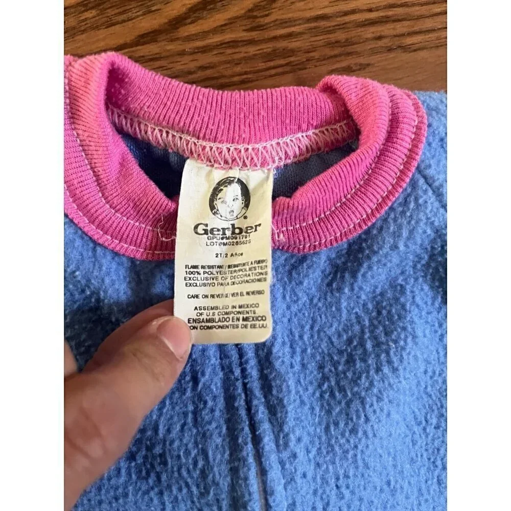 Vintage Gerber Baby Pajamas